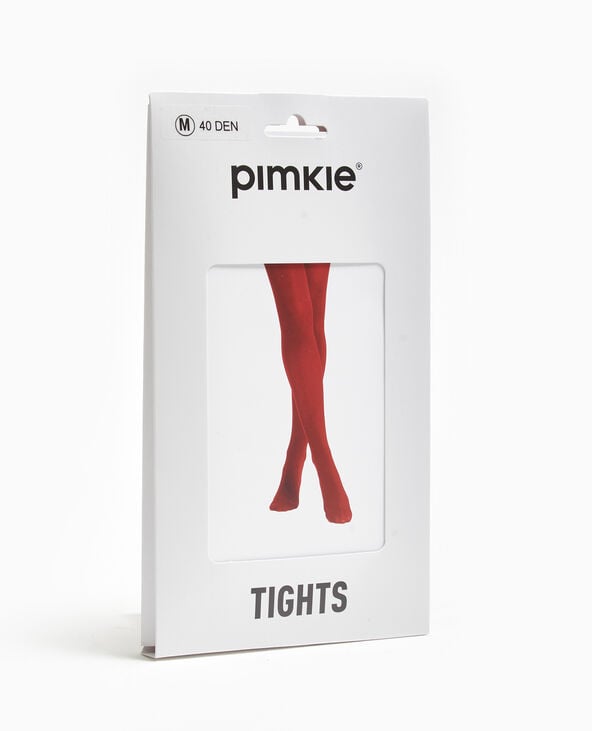 Pimkie Collants Semi-opaques - Rouge