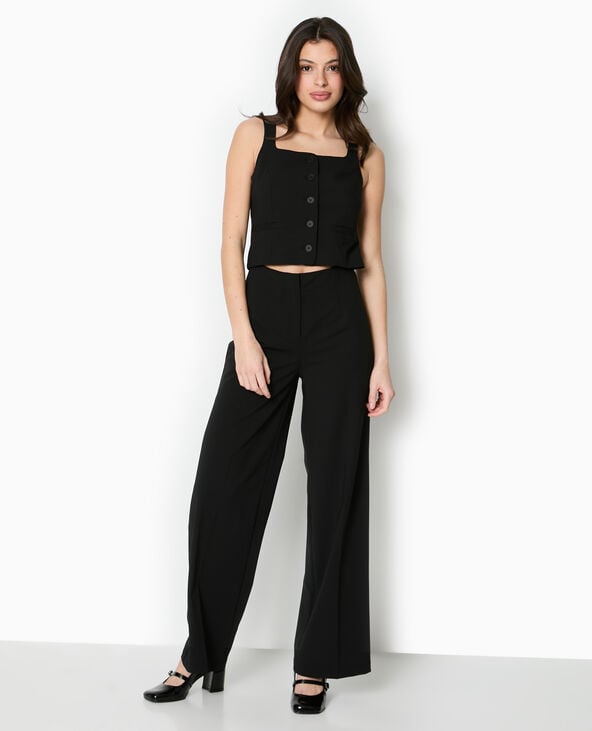 pimkie Combinaison avec effet gilet de barman - Noir