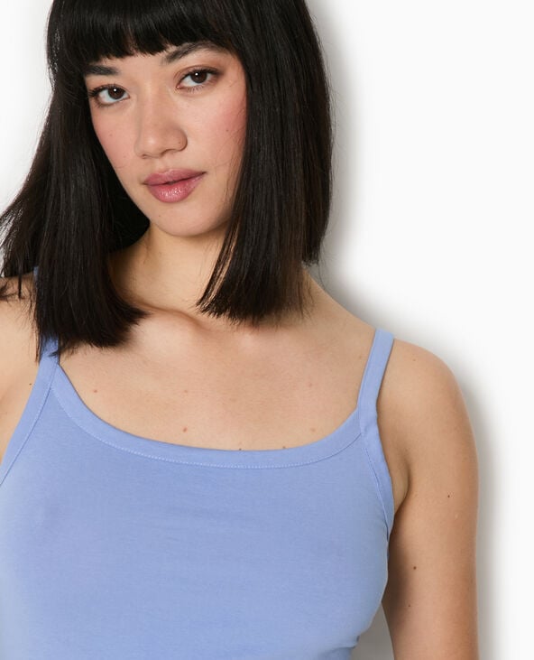 Pimkie Débardeur Bretelles Fines - Bleu Clair