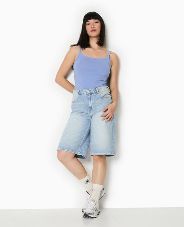 Pimkie Débardeur Bretelles Fines - Bleu Clair