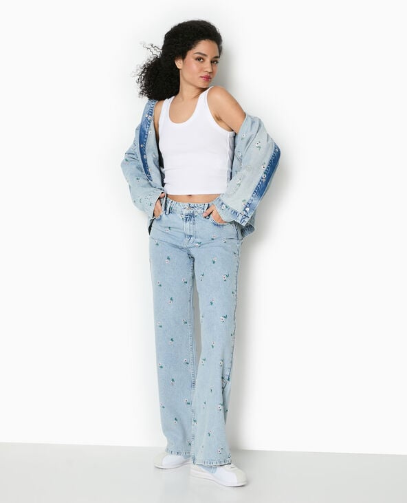 pimkie Débardeur court en maille côtelée - Blanc