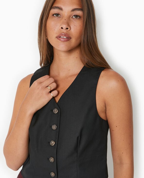 Pimkie Gilet De Barman - Noir