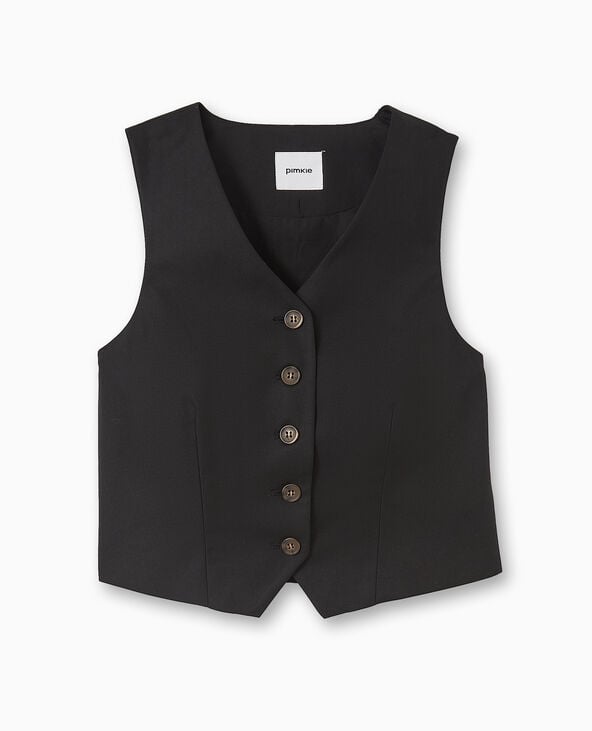 Pimkie Gilet De Barman - Noir