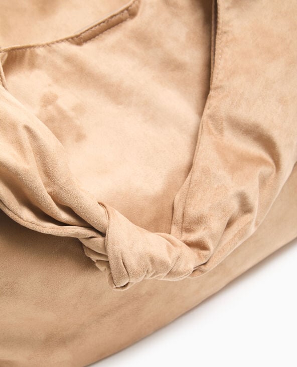 Pimkie Grand Sac XXL En Suédine - Beige