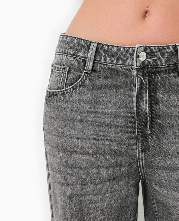 Pimkie Jean Baggy Loose Taille Regular - Gris Foncé