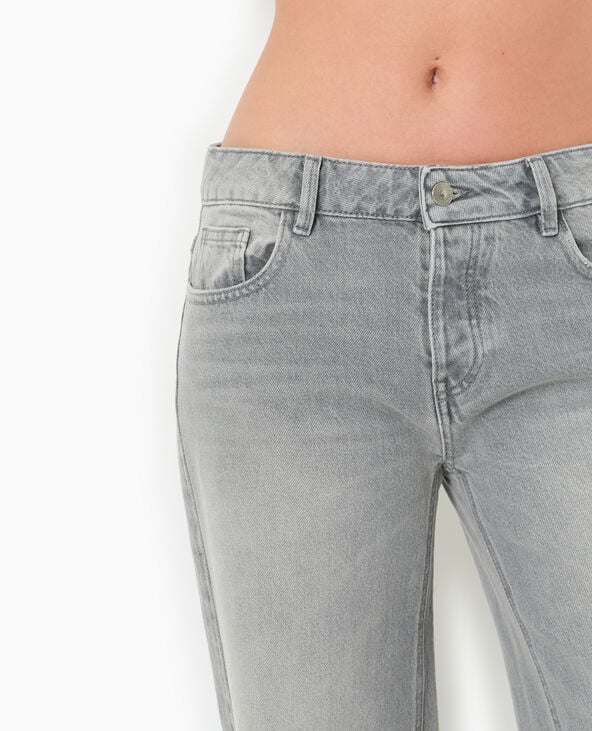 Pimkie Jean Droit Taille Basse - Blanc