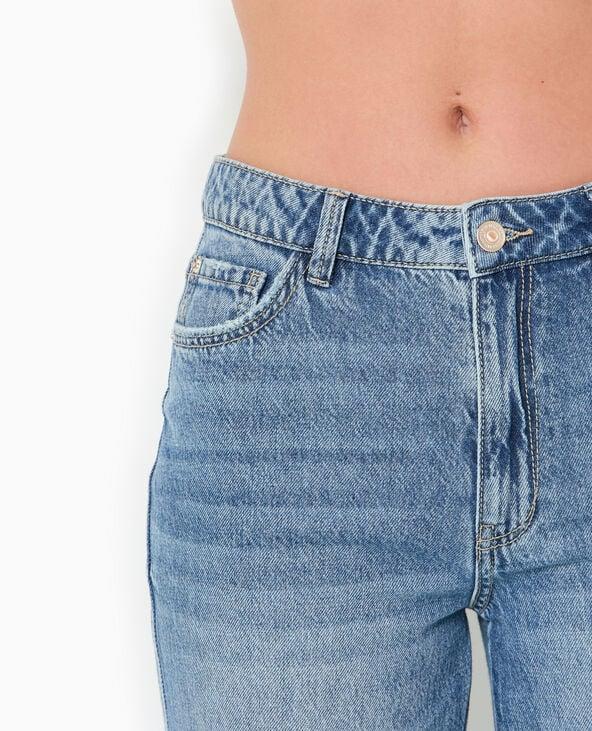 Pimkie Jean Droit Taille Regular - Bleu