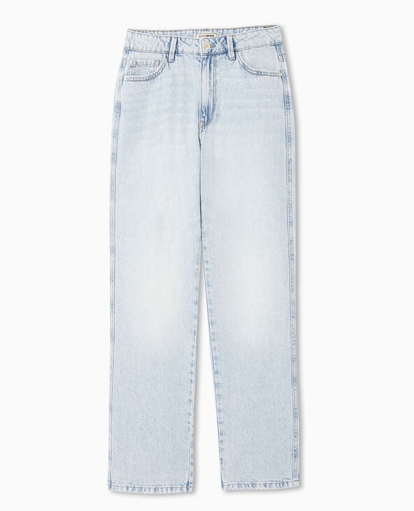 Pimkie Jean Droit Taille Regular - Bleu Clair