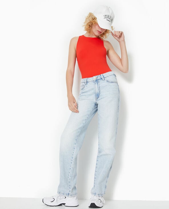 pimkie Jean droit taille regular - Bleu clair