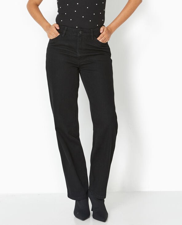 Pimkie Jean Droit Taille Regular - Noir