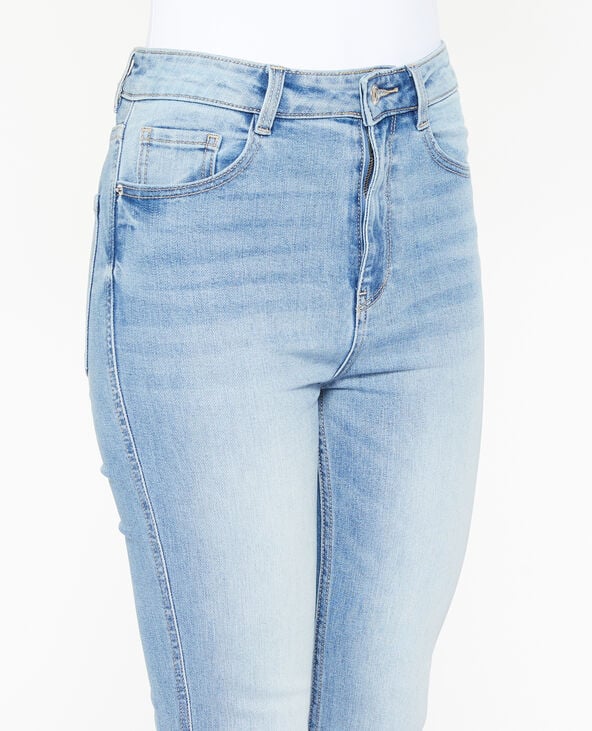 pimkie Jean flare taille haute - Bleu