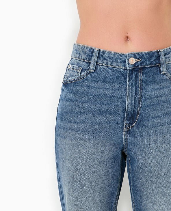 Pimkie Jean Mom Taille Haute - Bleu