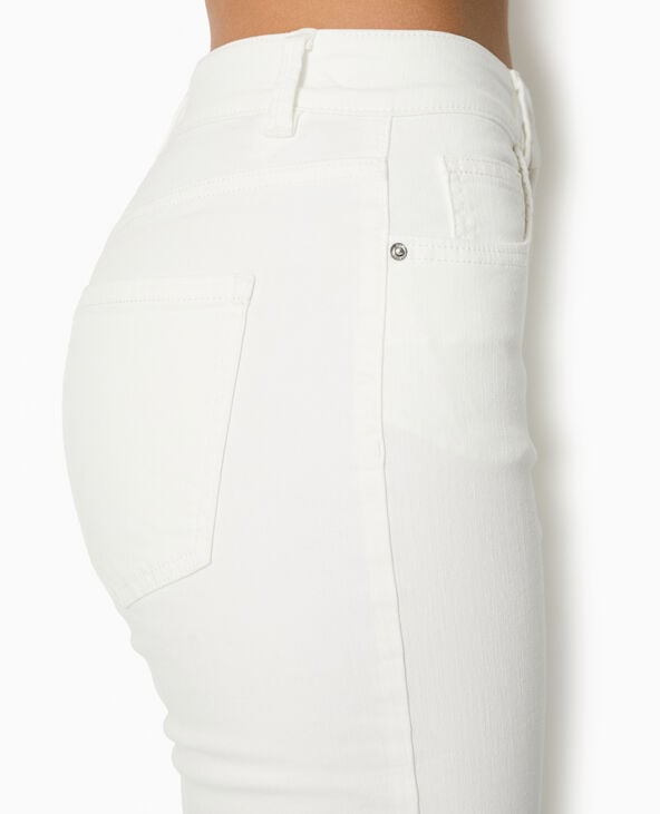 pimkie Jean skinny taille haute - Blanc