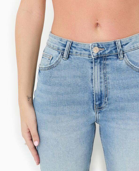 Pimkie Jean Skinny Taille Haute - Bleu Clair