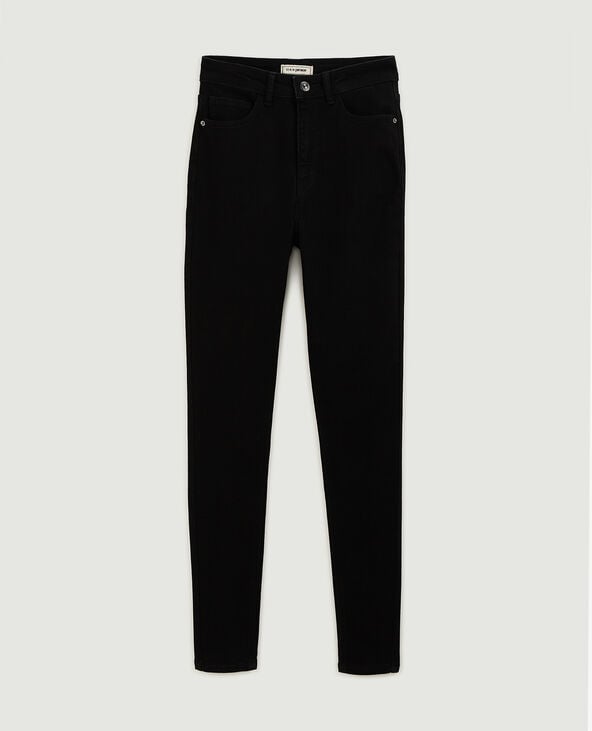 Pimkie Jean Skinny Taille Haute - Noir