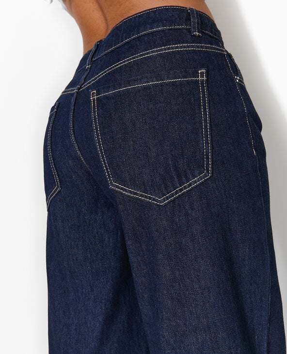 pimkie Jean wide taille basse - Bleu