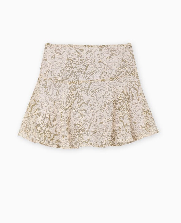 Pimkie Jupe Courte Motif Cachemire - Vert