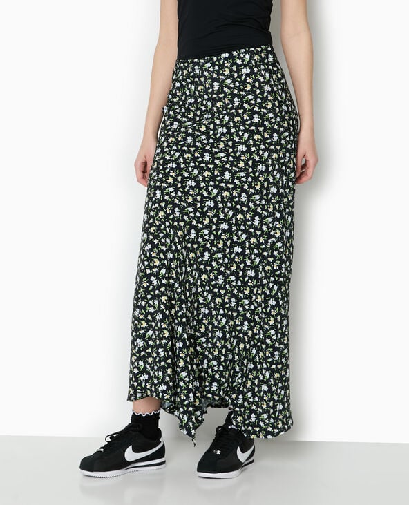 pimkie Jupe longue évasée - Noir