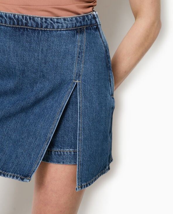 Pimkie Jupe-short En Jean - Bleu