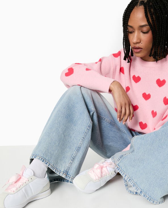 pimkie Lacets larges en satin - Rose