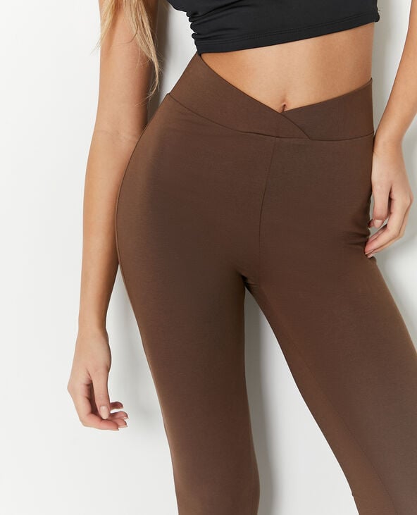 Pimkie Legging Avec Ceinture Croisée - Marron