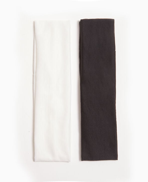Pimkie Lot De 2 Bandeaux Pour Cheveux - Noir