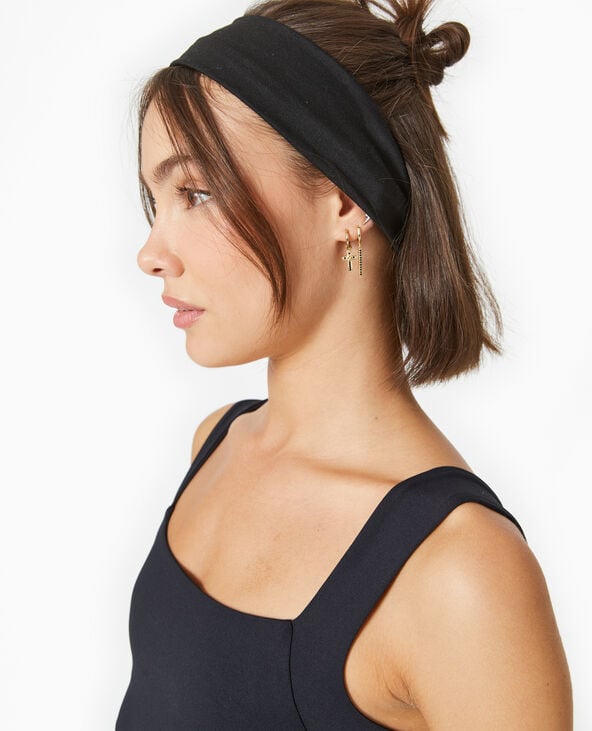 pimkie Lot de 2 bandeaux pour cheveux - Noir