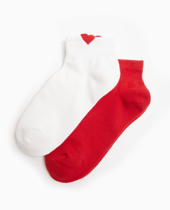 Pimkie Lot De 2 Paires De Chaussettes Basses - Blanc