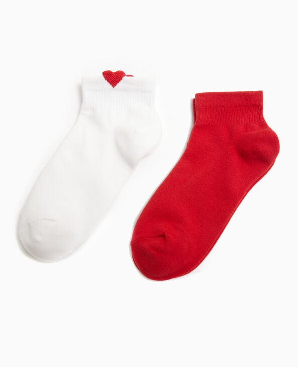 Pimkie Lot De 2 Paires De Chaussettes Basses - Blanc