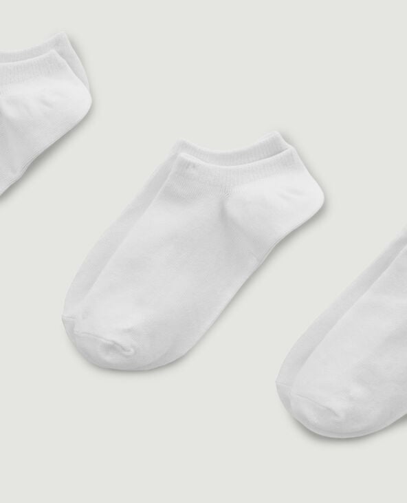 Pimkie Lot De 3 Paires De Soquettes - Blanc