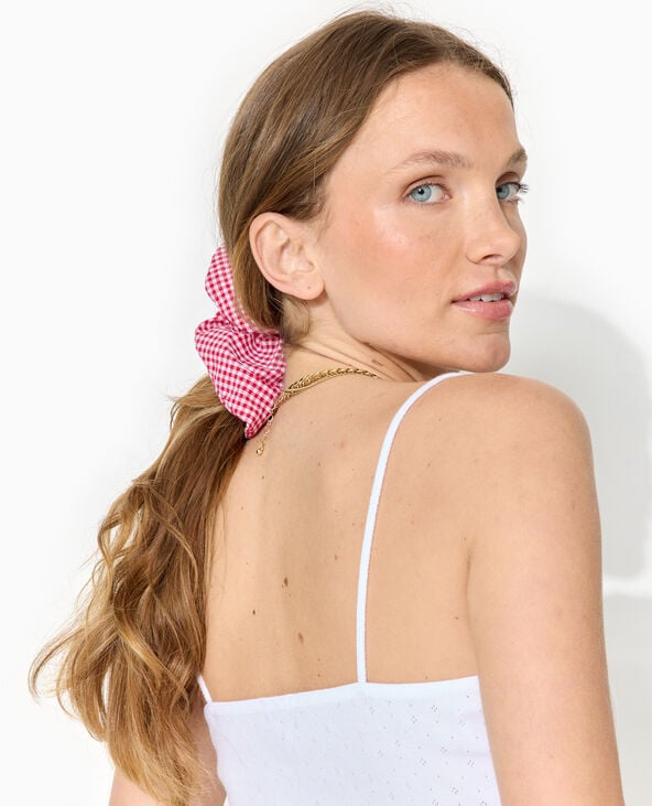 Pimkie Maxi Chouchou Vichy En Forme De Cœur - Rouge