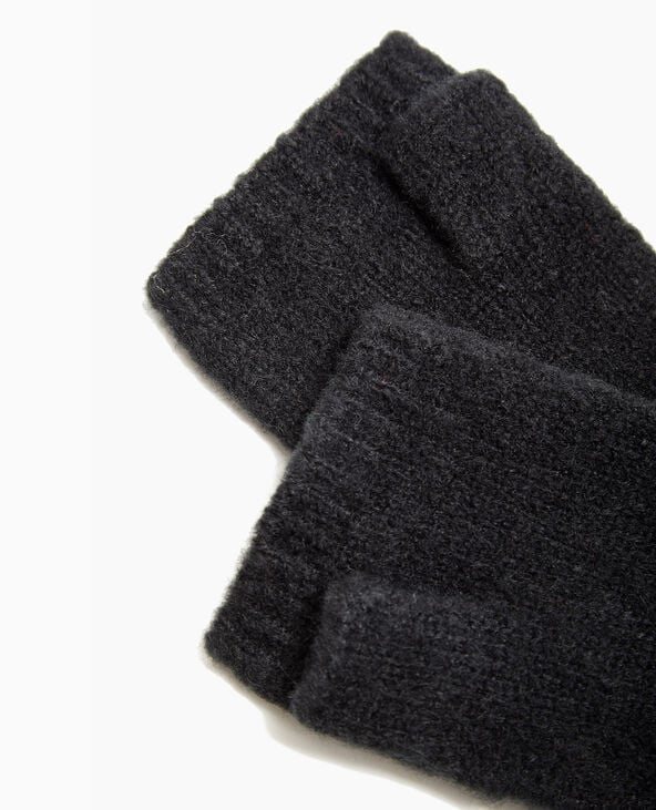 Pimkie Mitaines En Tricot - Noir