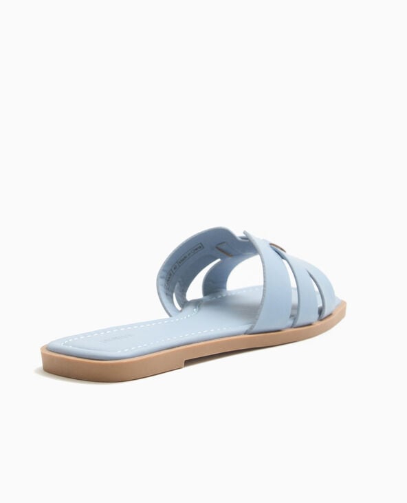 Pimkie Mules Plates - Bleu Clair