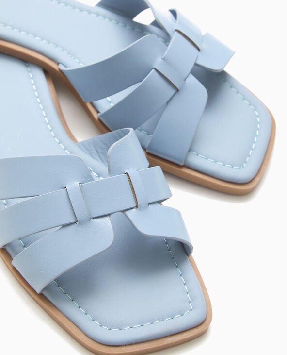 Pimkie Mules Plates - Bleu Clair