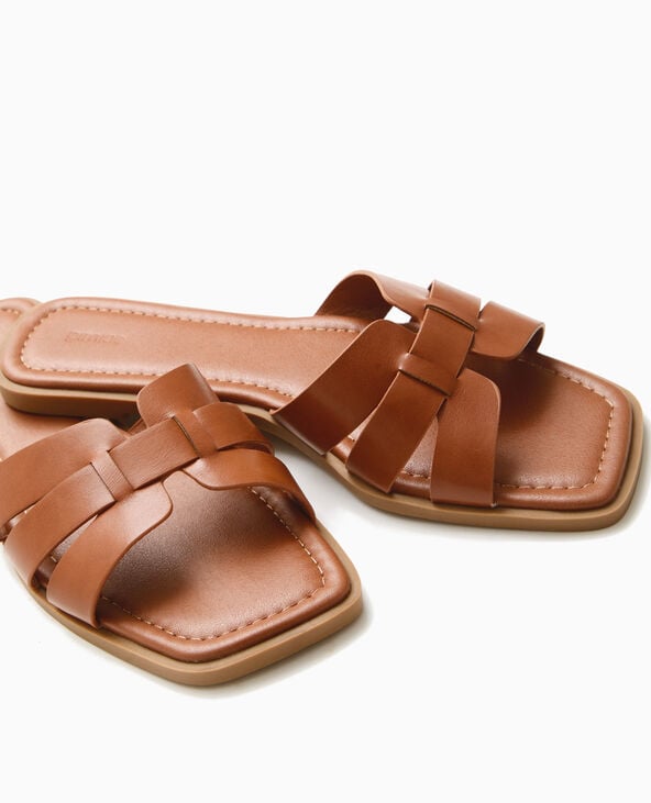 Pimkie Mules Plates - Camel
