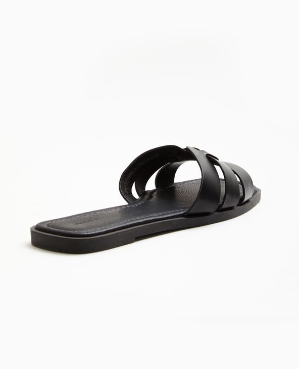 Pimkie Mules Plates - Noir