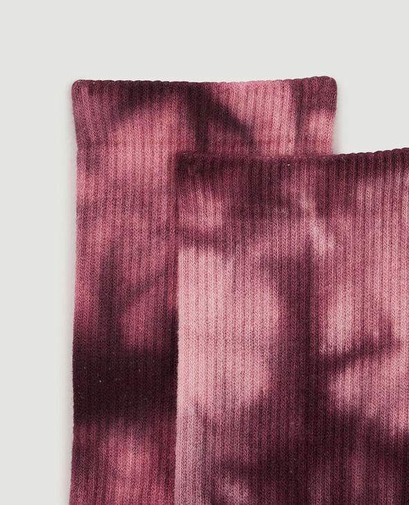 Pimkie Paire De Chaussettes Tie And Dye - Violet