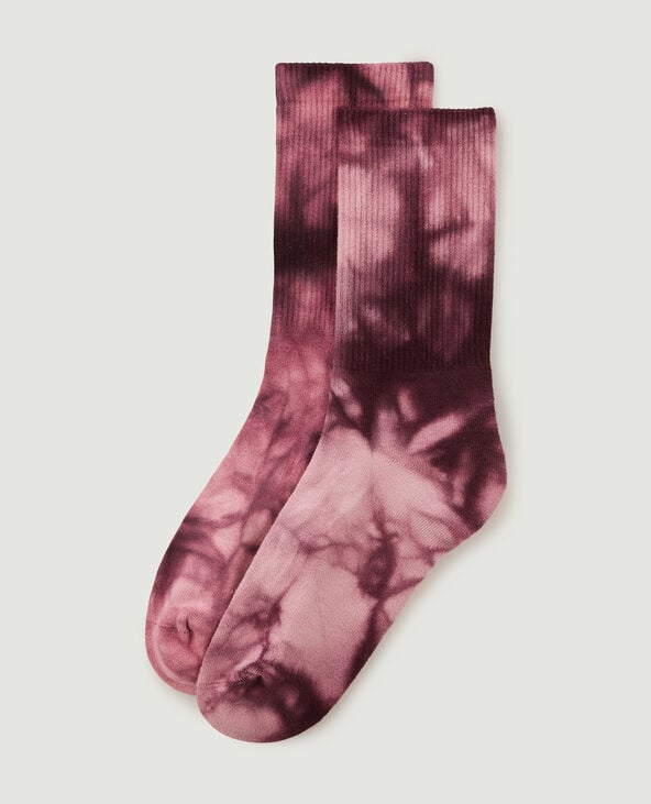pimkie Paire de chaussettes tie and dye - Violet