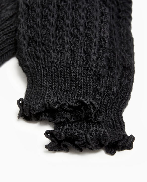Pimkie Paire De Guêtres En Maille Fantaisie - Noir