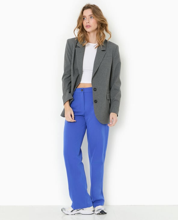 Pimkie Pantalon City Droit - Bleu électrique