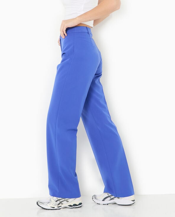 pimkie Pantalon city droit - Bleu électrique