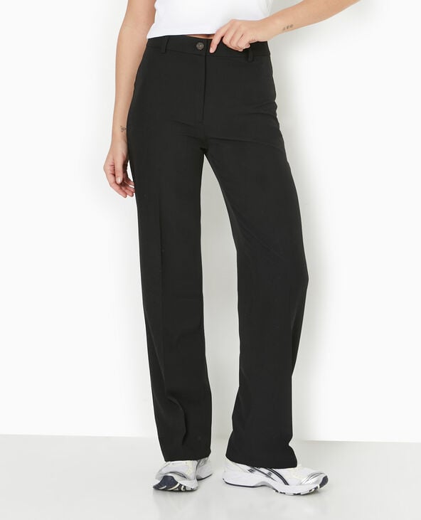 Pimkie Pantalon City Droit - Noir
