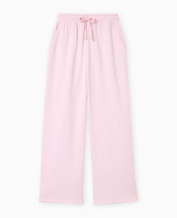 Pimkie Pantalon De Jogging Droit En Molleton - Rose