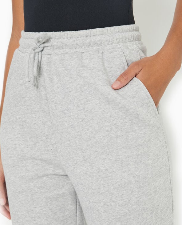 Pimkie Pantalon De Jogging En Molleton - Gris Chiné
