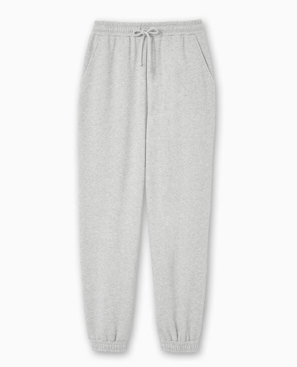 Pimkie Pantalon De Jogging En Molleton - Gris Chiné