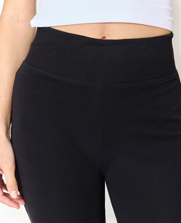 Pimkie Pantalon Flare En Maille Extensible - Noir
