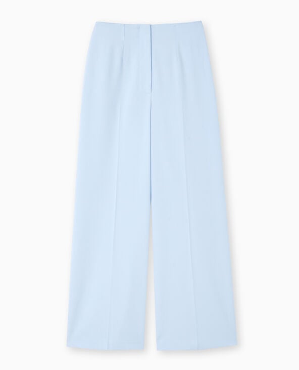 Pimkie Pantalon Large Avec Pinces - Bleu