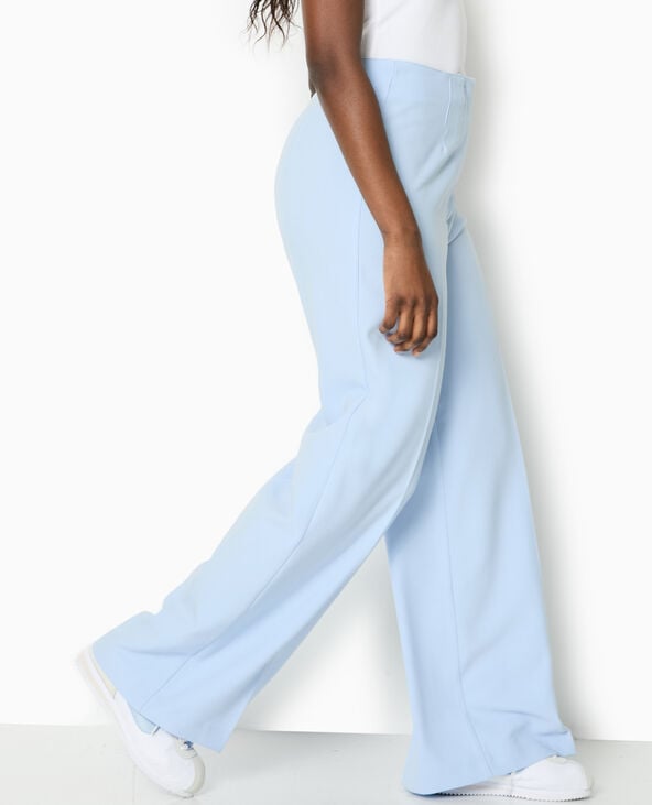 pimkie Pantalon large avec pinces - Bleu