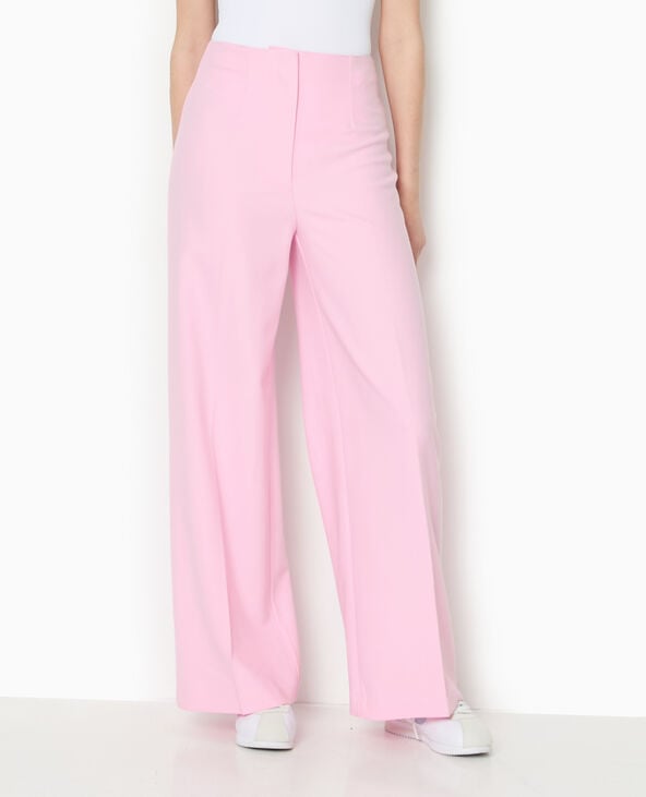 Pimkie Pantalon Large Avec Pinces - Rose