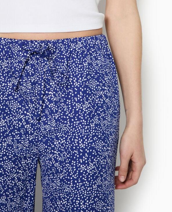 Pimkie Pantalon Large Et Fluide - Bleu électrique